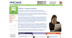 Desktop Screenshot of clicknwork.com